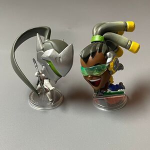 Overwatch Cute But Deadly Mini Figures - Genji and Lucio - No Boxes